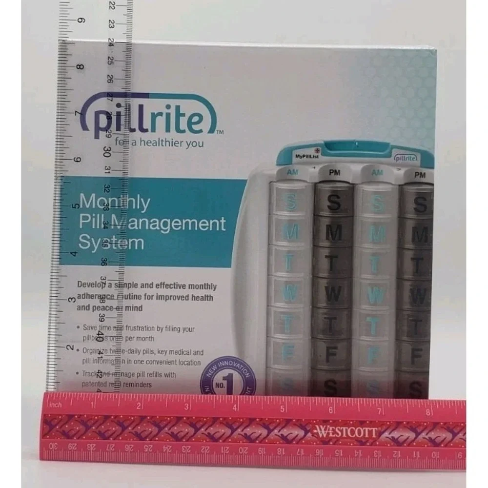 Pillrite pillbox monthly